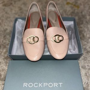 Blush tone Rockport Loafers